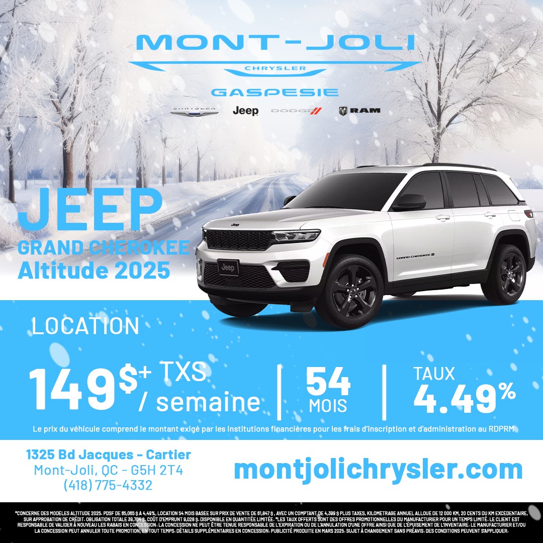 Jeep Grand Cherokee Altitude 2025