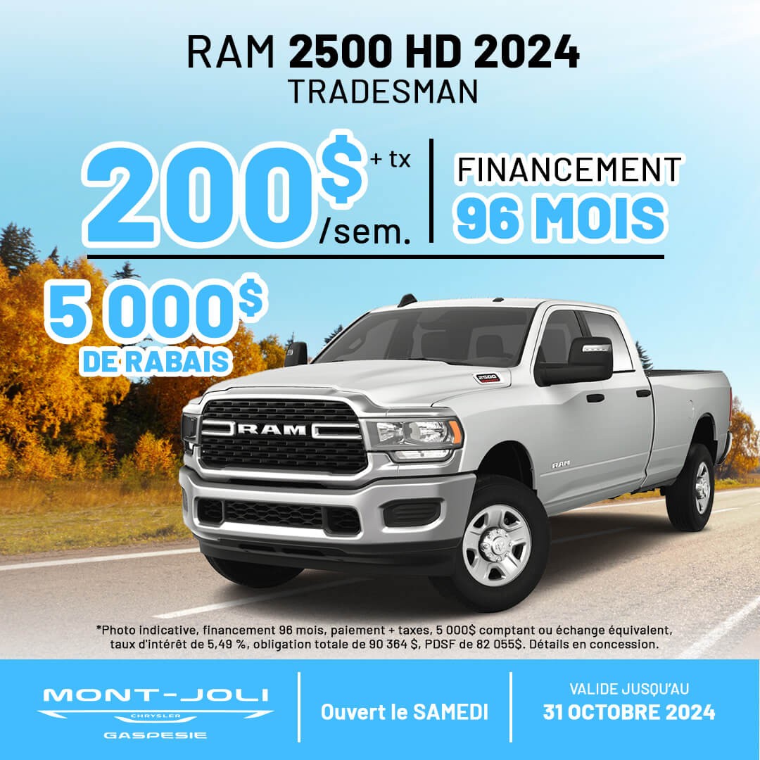 2024 Ram HD 2500 Tradesman