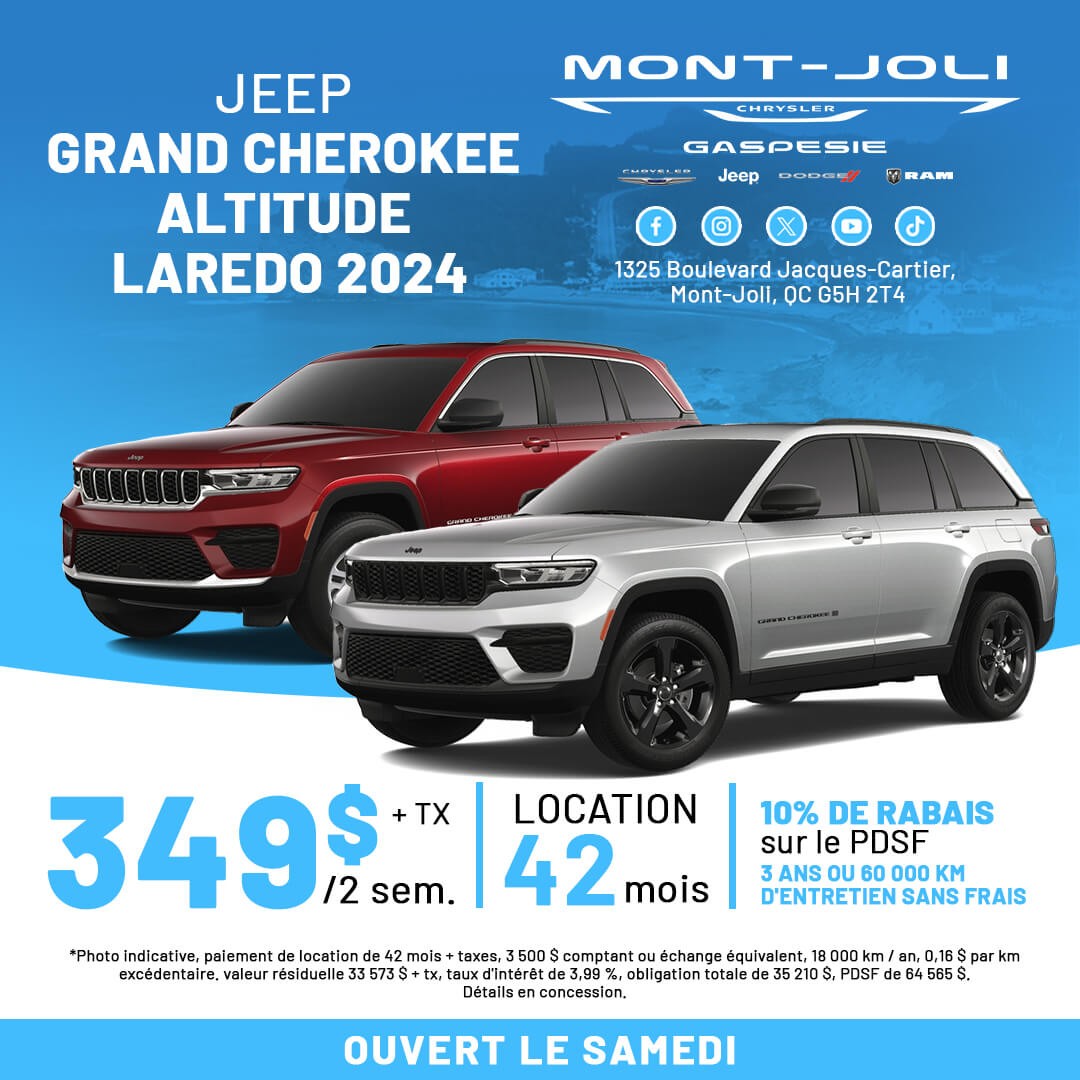 Jeep Grand Cherokee Altitude Laredo 2024