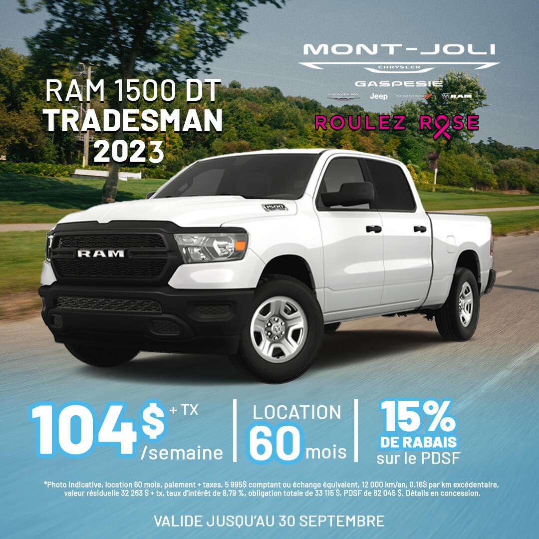 RAM 1500 DT 2023