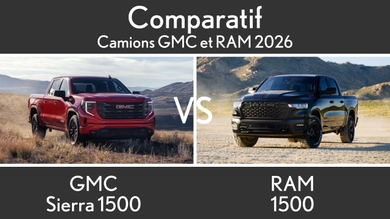 GMC Sierra 1500 vs Ram 1500 : Les différences